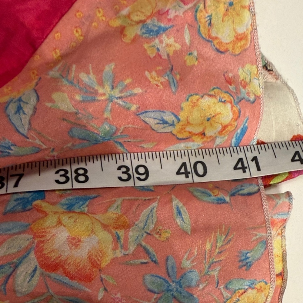 Johnny Was Multicolor Patchwork Satin style long … - image 6